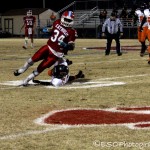 Elijah Hood going for the TD